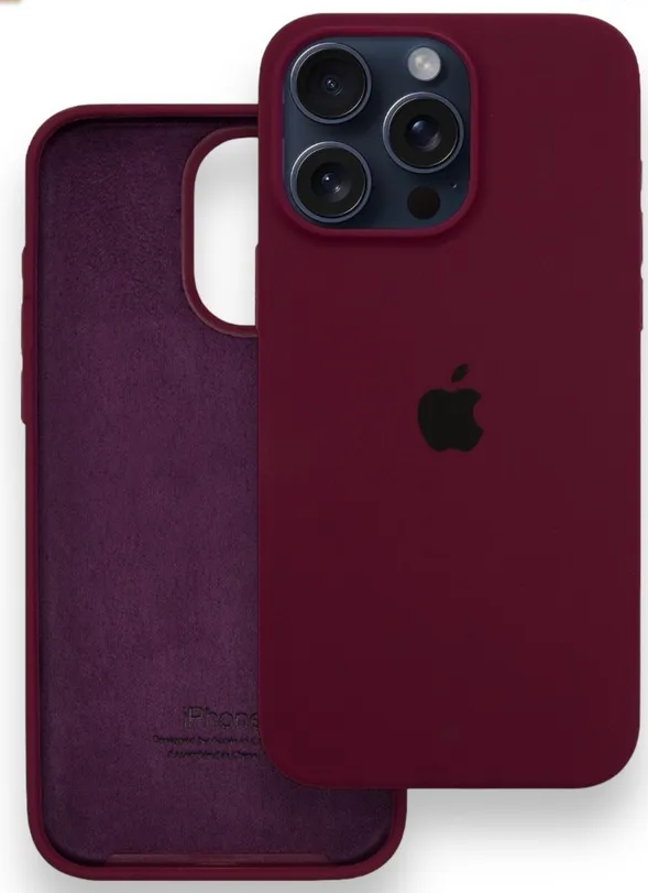 

Чехол NoBrand для Apple IPhone 15 Pro Max Бордовый, IPhone 15 Pro Max