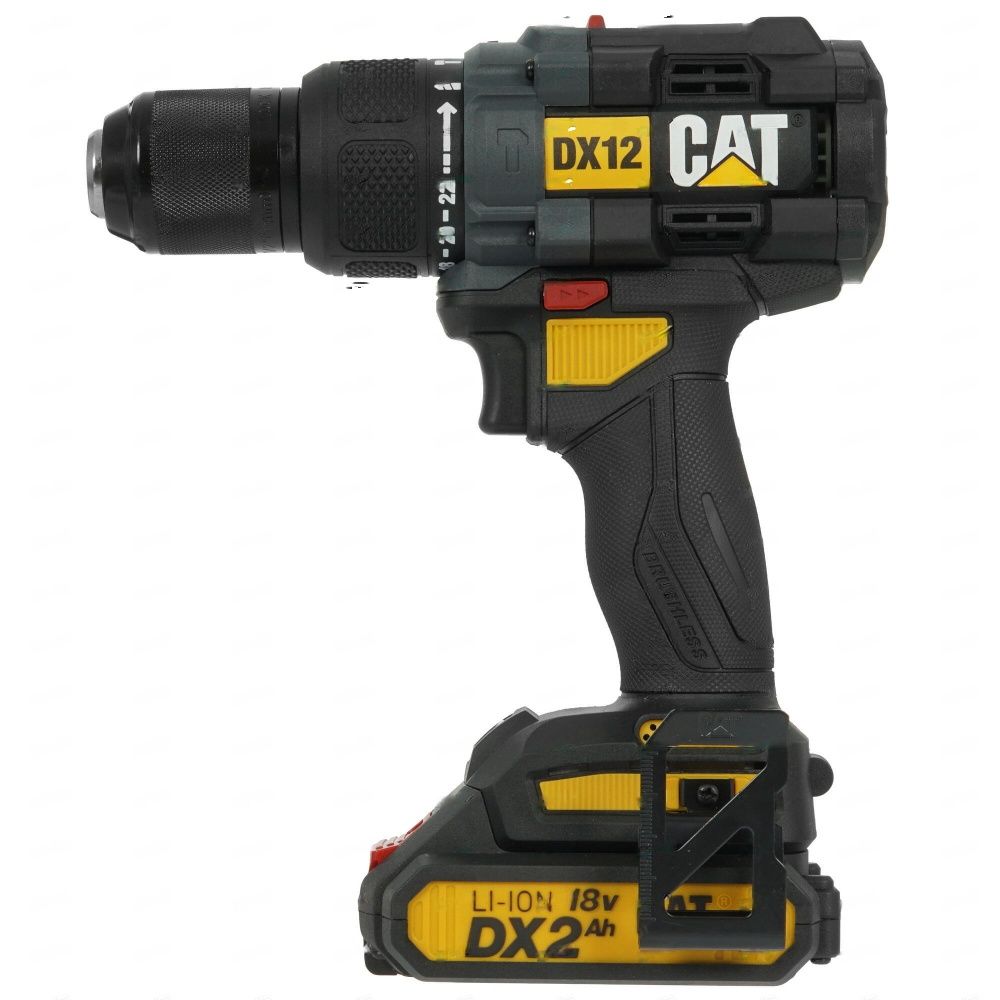 Дрель-шуруповерт Cat DX12 1 for All 18V дрель ручная с двумя цанговыми патронами для рукоделия