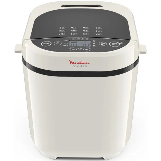 

Хлебопечка Moulinex Moulinex OW210A30 beige, grey, Moulinex OW210A30 кремовый/серый