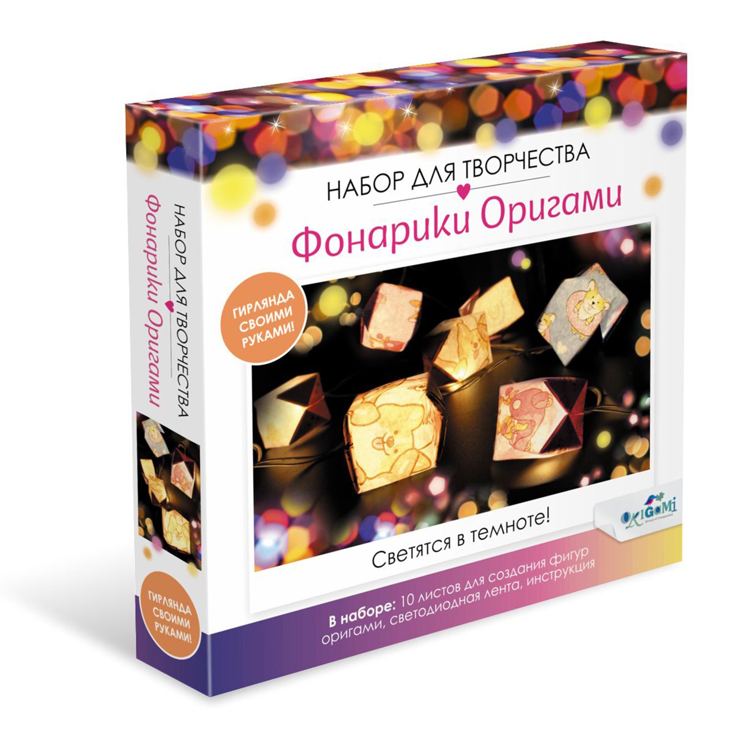 

Аппликация Origami Фонарики Оригами Корги 06844, 06844
