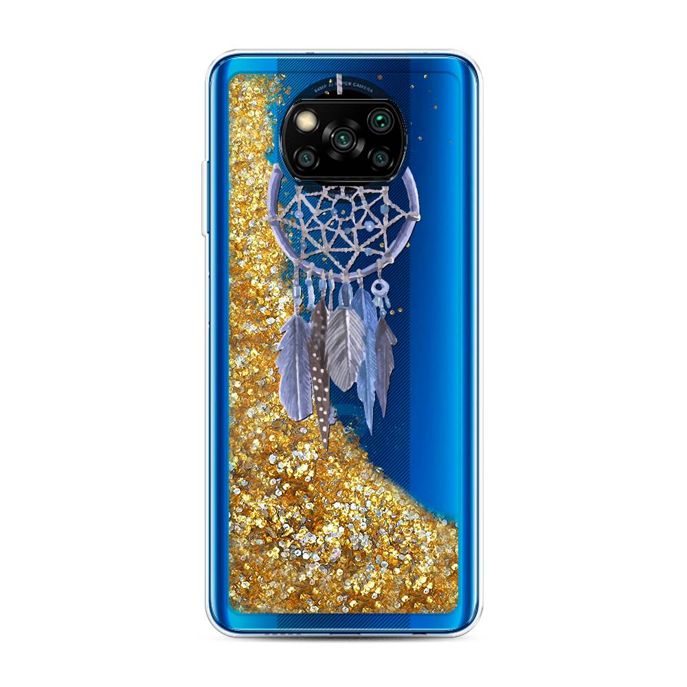 

Чехол Awog на Poco X3/X3 Pro "Синий ловец снов акварель", 39290-1
