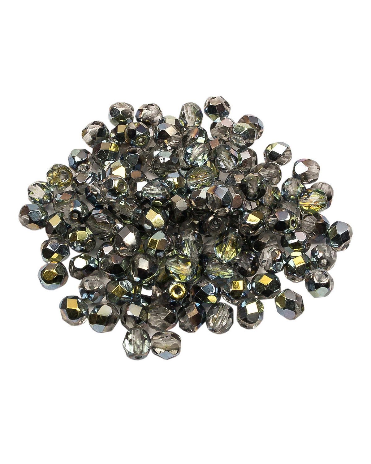 

Чешские бусины, Fire Polished Beads, ганеные, 6 мм, цвет: Crystal Marea, 120шт, Серебристый, FP-6