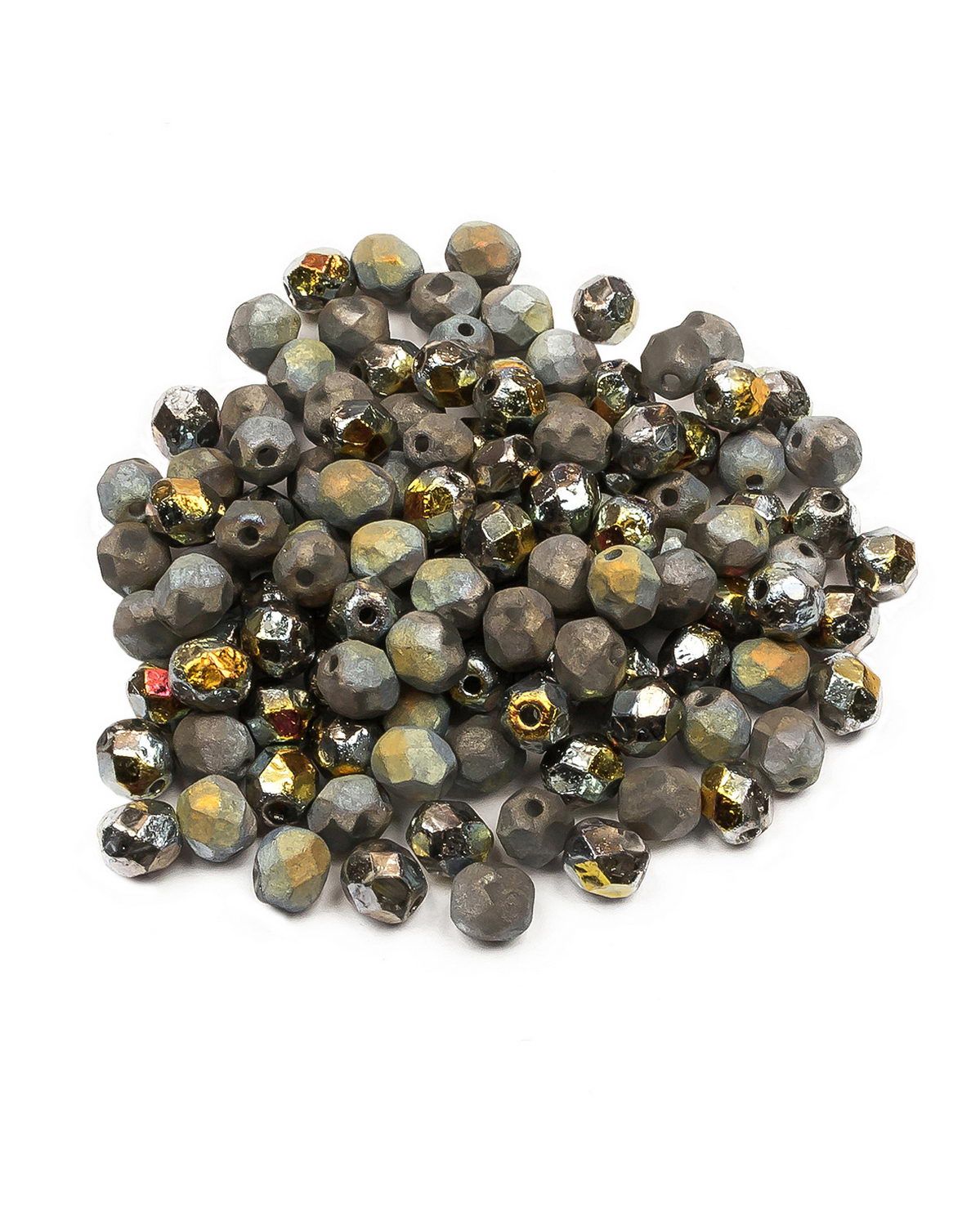 

Чешские бусины, Fire Polished Beads, ганеные, 6 мм Crystal Etched Marea Full, 120шт, Разноцветный, FP-6