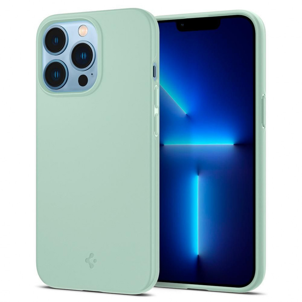 

Чехол Spigen Thin Fit для iPhone 13 Pro, Apple Mint (ACS03493), Thin Fit