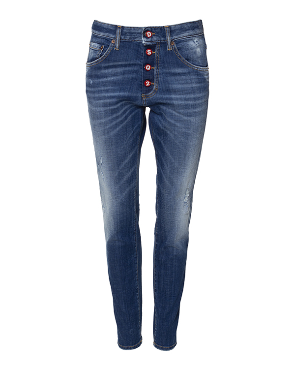 

Джинсы женские DSquared2 S72LB0287 синие 42 IT, S72LB0287