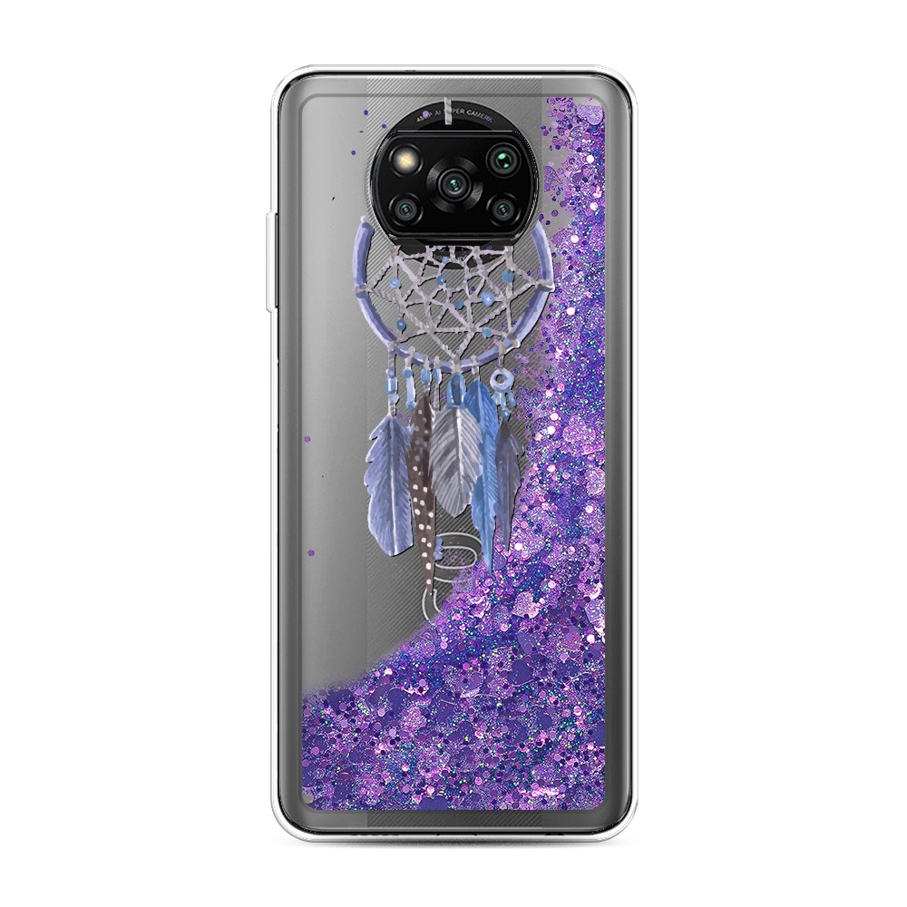 

Чехол Awog на Poco X3/X3 Pro "Синий ловец снов акварель", Разноцветный, 310692-1