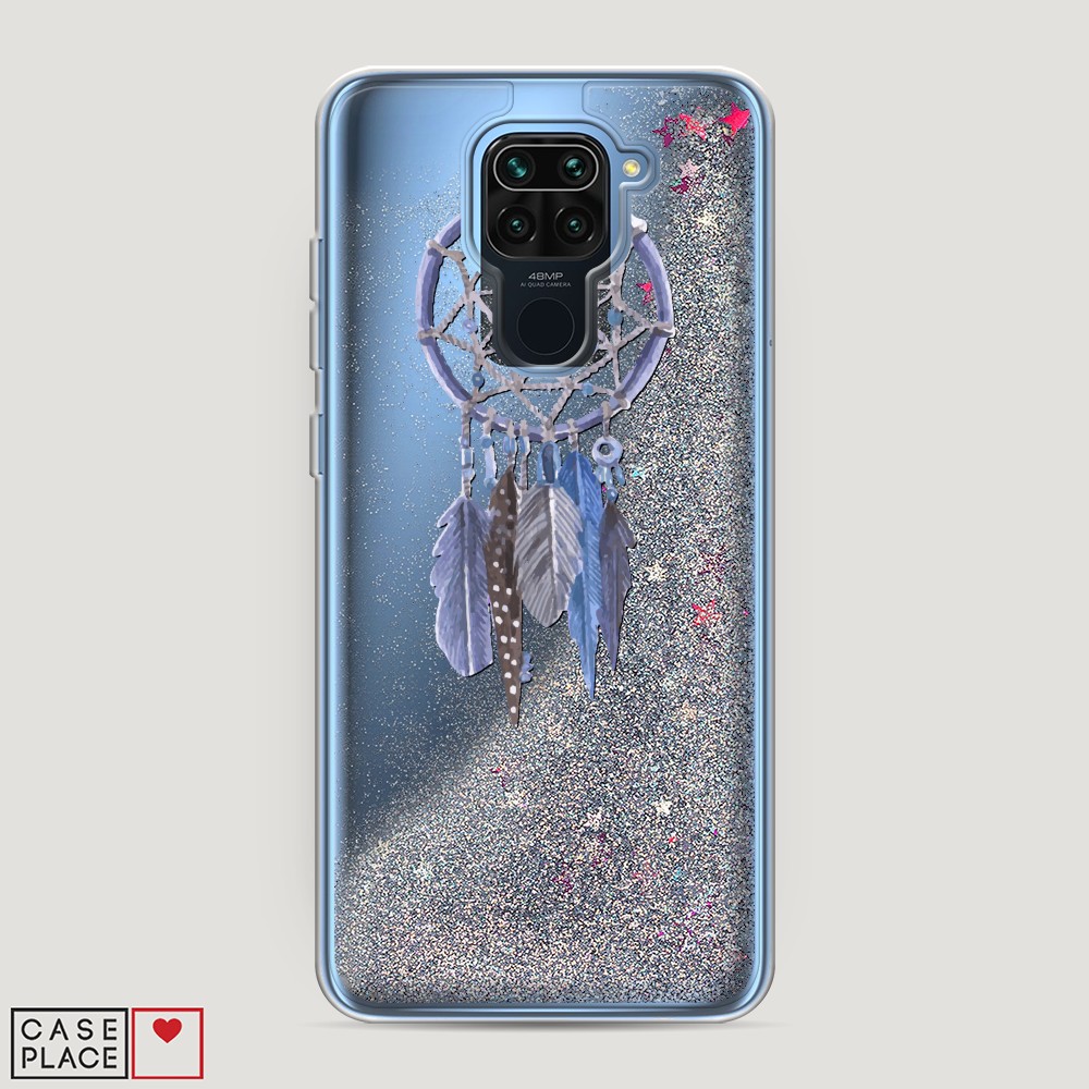 

Чехол Awog на Xiaomi Redmi 10X 4G/Note 9 "Синий ловец снов акварель", 38291-1