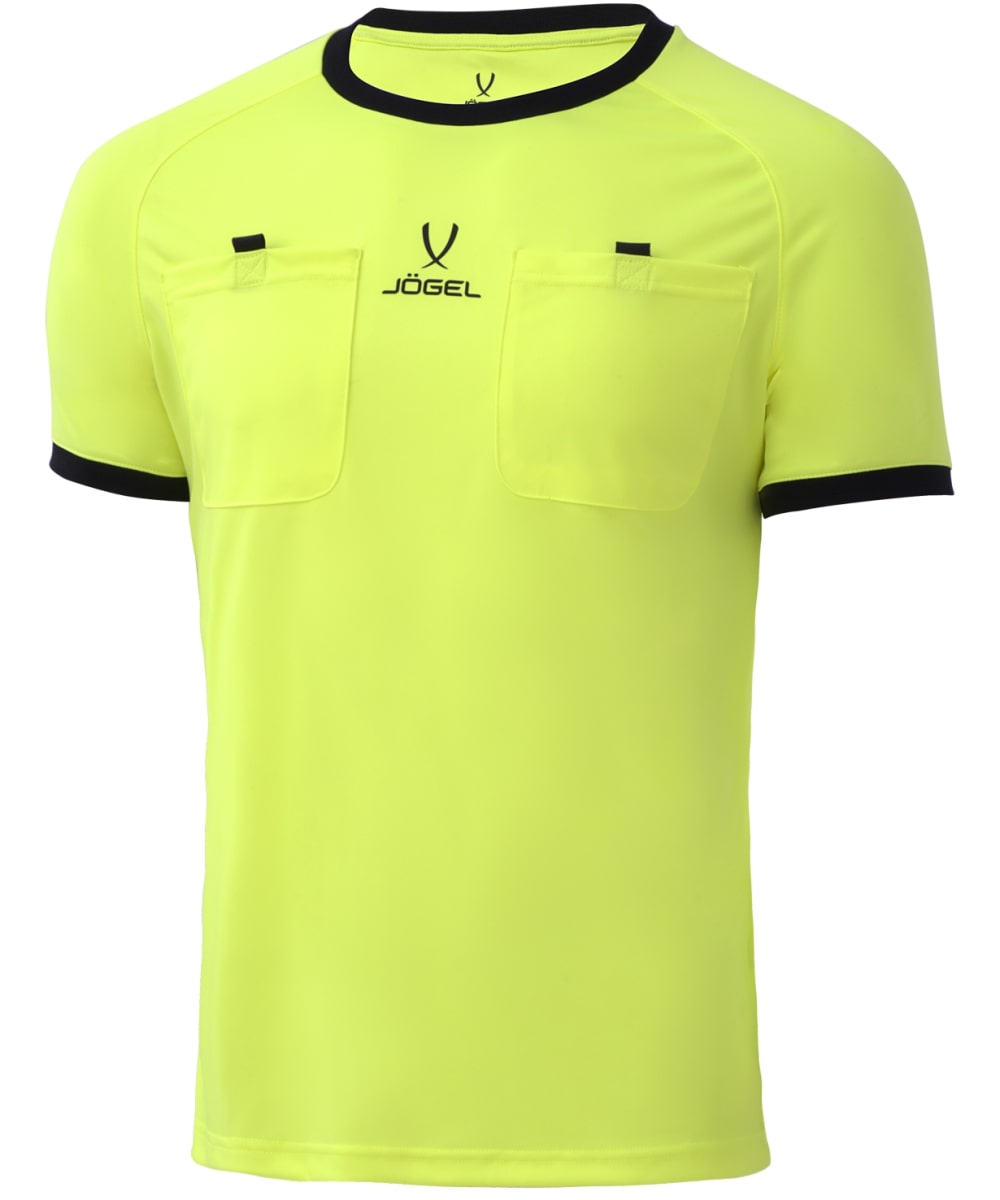 фото Футболка судейская jogel referee tee, yellow, s int