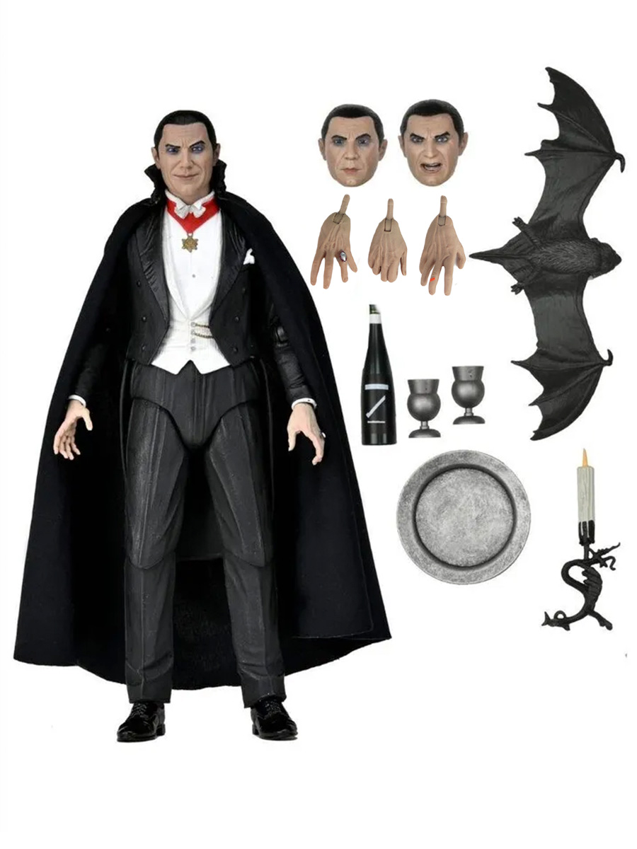 Фигурка вампир граф Дракула Dracula подвижная с аксессуарами 18 см dracula