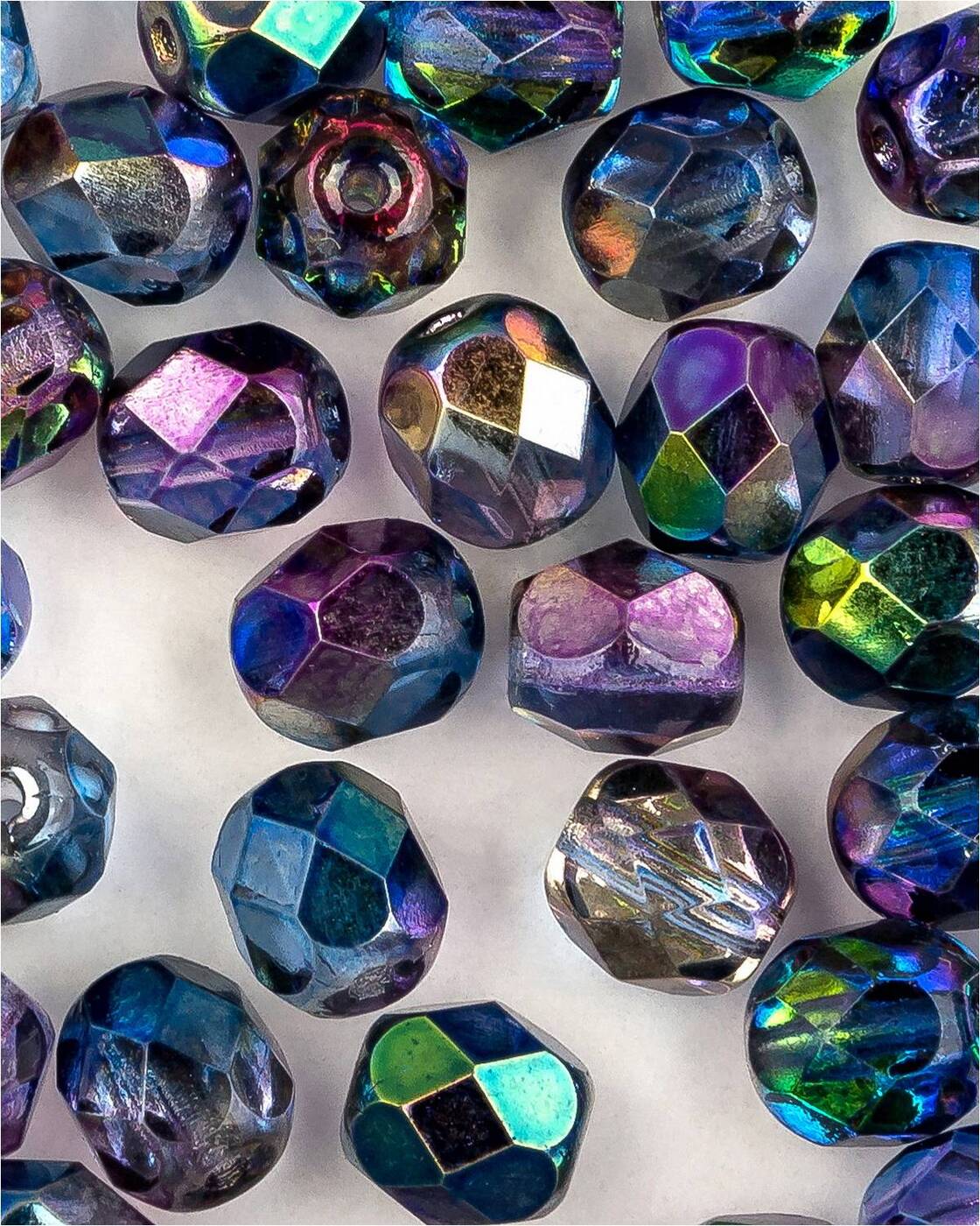 

Чешские бусины, Fire Polished Beads, ганеные, 6 мм, цвет: Crystal Magic Blue, 200шт, Синий, FP-6