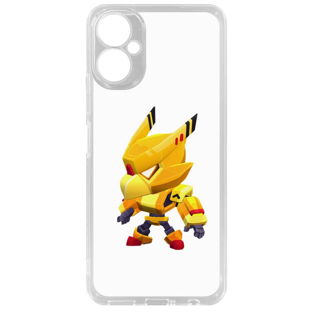 

Чехол-накладка Brawl Stars-Ворон Золотой Меха для Tecno Camon 19 Neo, Прозрачный