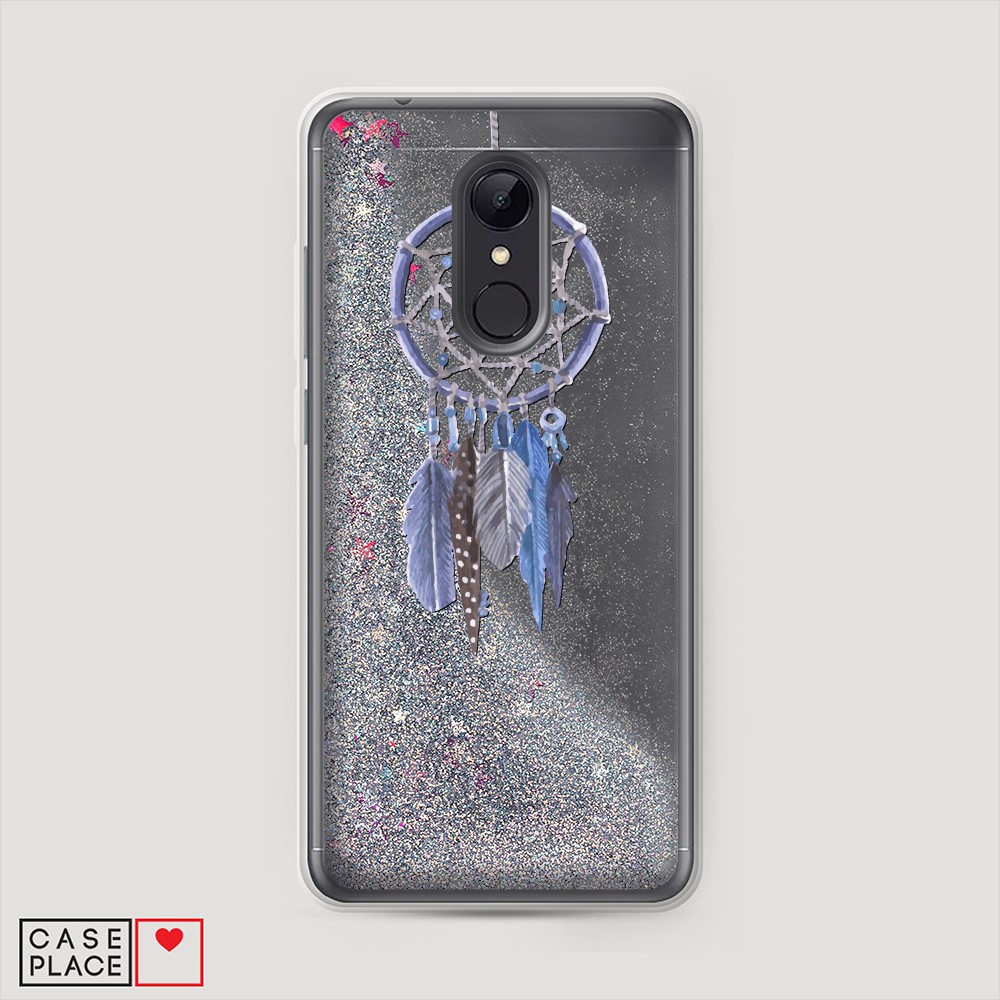 

Чехол Awog на Xiaomi Redmi 5 "Синий ловец снов акварель", Разноцветный, 33091-1