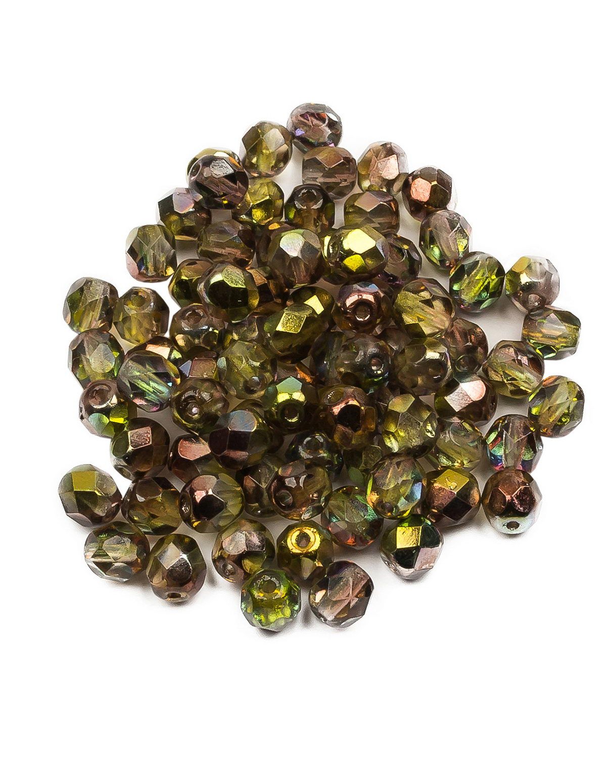 

Чешские бусины, Fire Polished Beads, ганеные, 6 мм, цвет: Crystal Magic Green, 80шт, Зеленый, FP-6