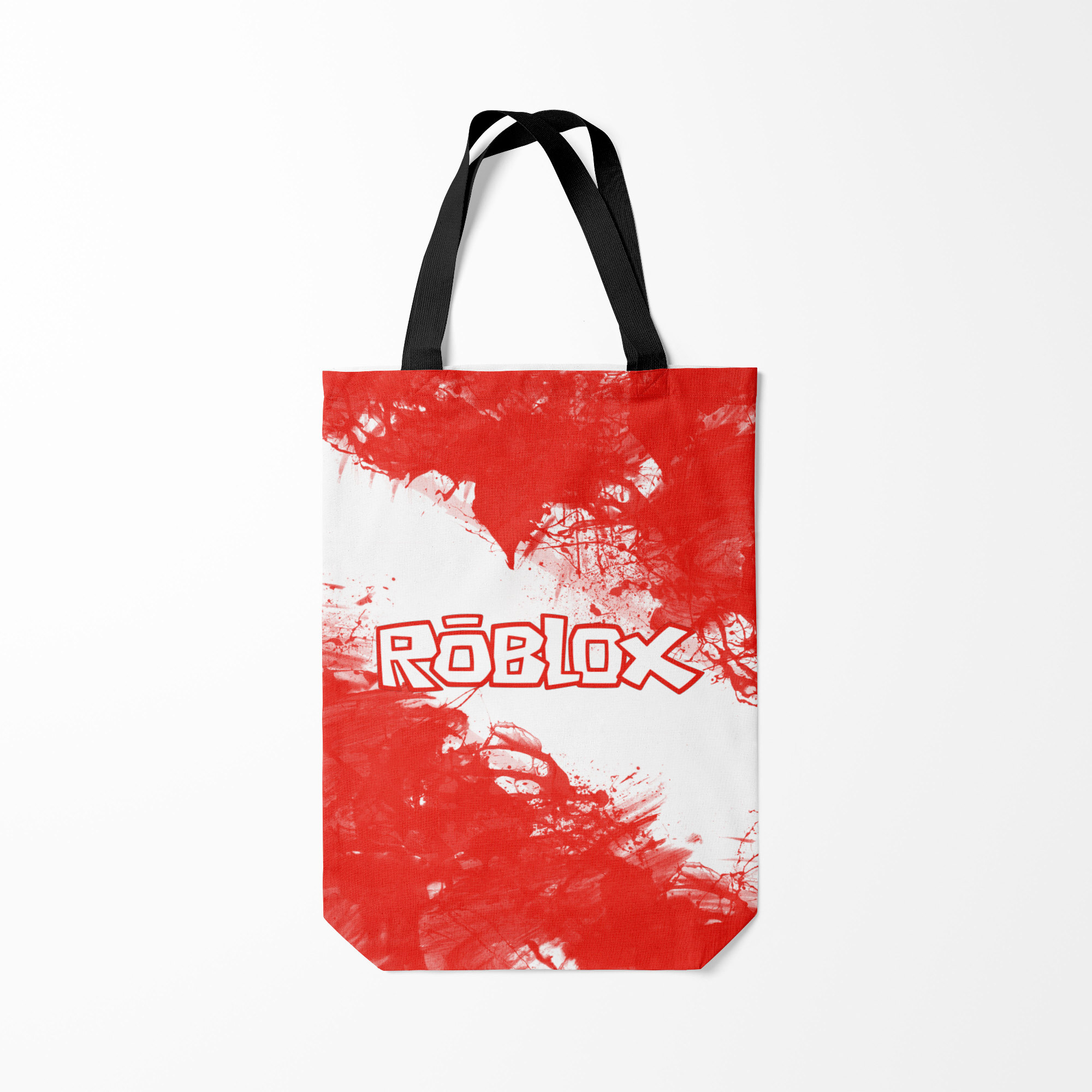

Сумка шoппер унисекс Burnettie Roblox, красный, Roblox