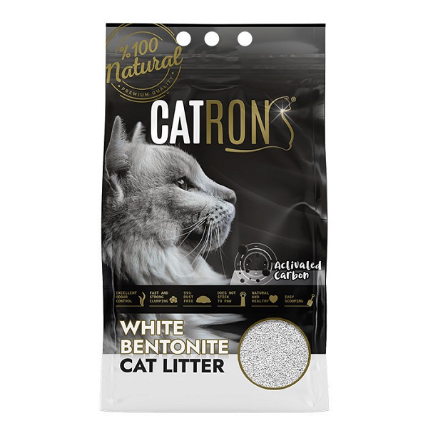 Комкующийся наполнитель CATRON Activated Carbon бентонитовый, 5 л