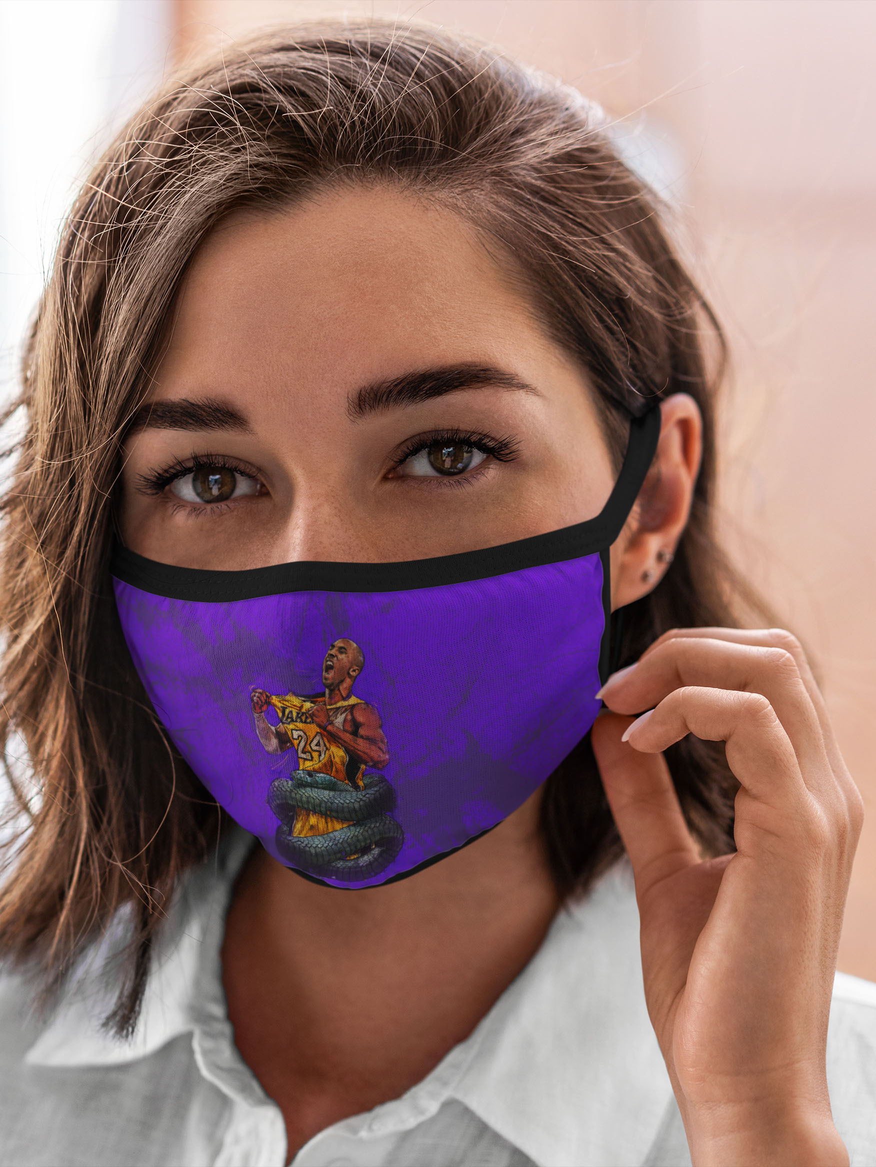 

Многоразовая маска унисекс Burnettie Коби Брайант, Разноцветный, Коби Брайант