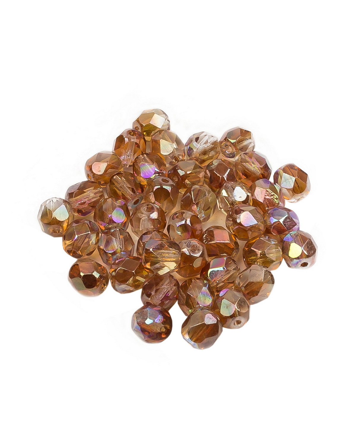 

Чешские бусины, Fire Polished Beads, ганеные, 6 мм, цвет: Crystal Orange Rainbow, 40шт, Разноцветный, FP-6