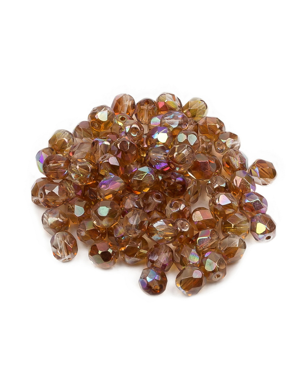 

Чешские бусины, Fire Polished Beads, ганеные, 6 мм, цвет: Crystal Orange Rainbow, 80шт, Разноцветный, FP-6