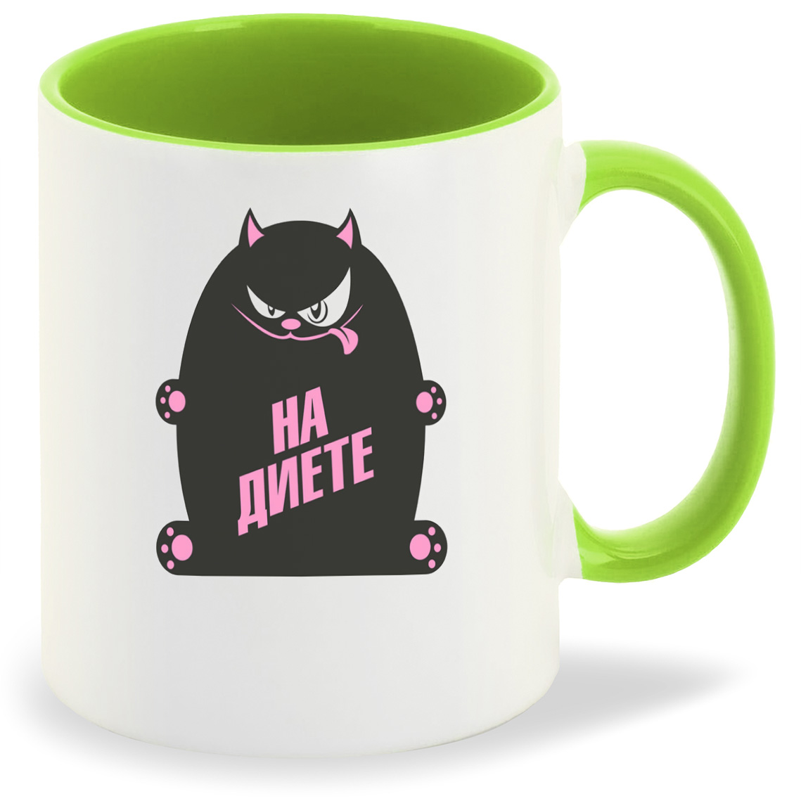 

Кружка CoolPodarok На диете (Кот), На диете (Кот)