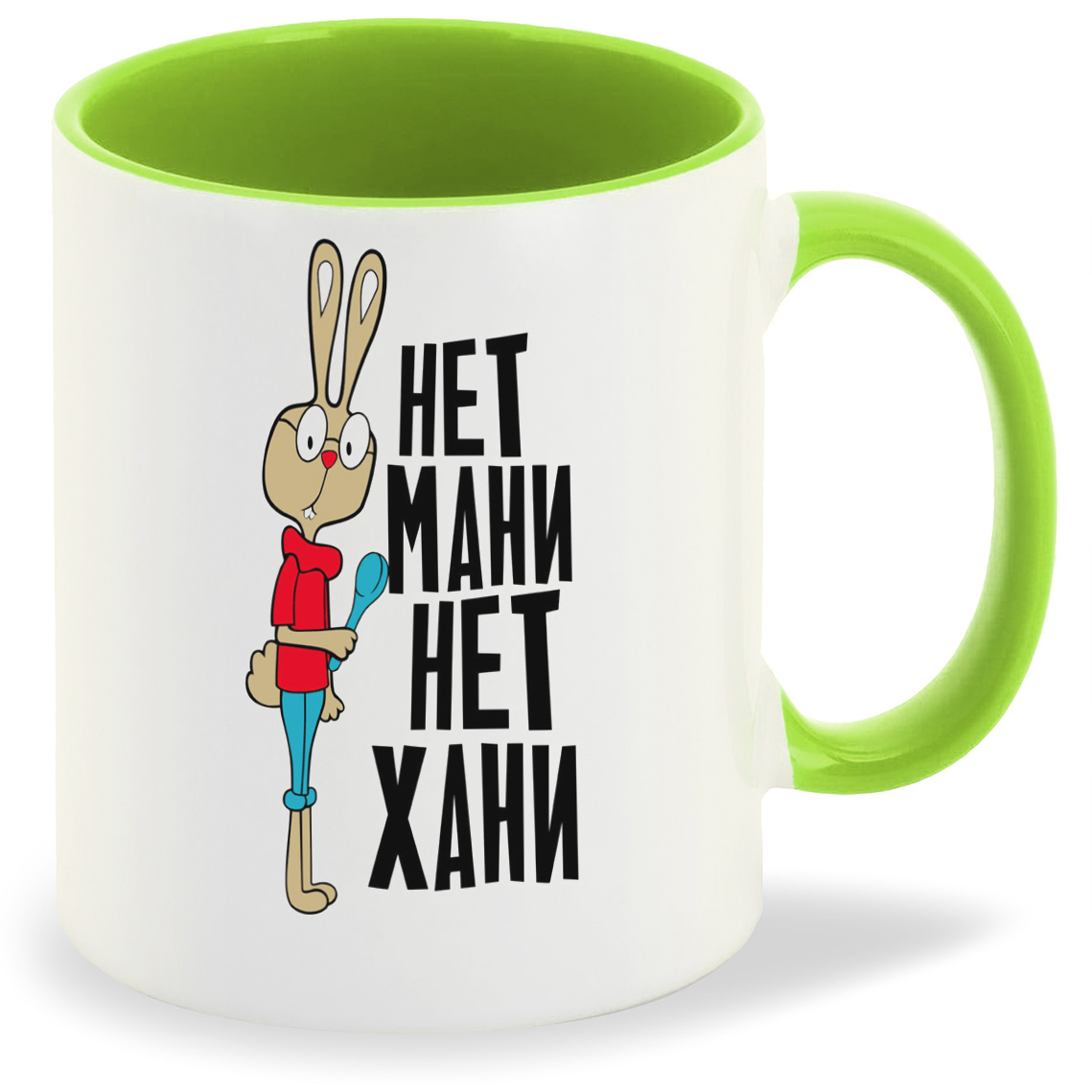 

Кружка CoolPodarok Нет мани нет хани (кролик), Нет мани нет хани (кролик)