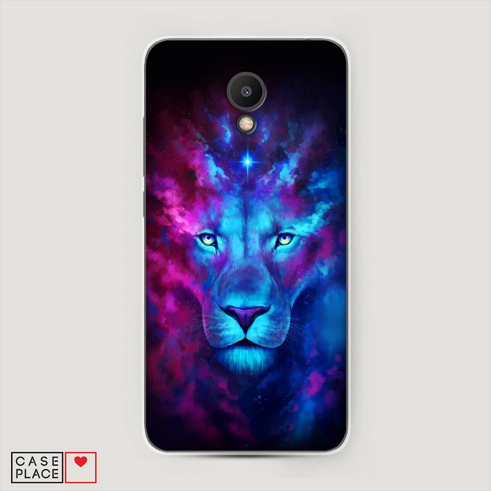 

Чехол Awog на Meizu M6S "Космический лев", Голубой, 72450-1
