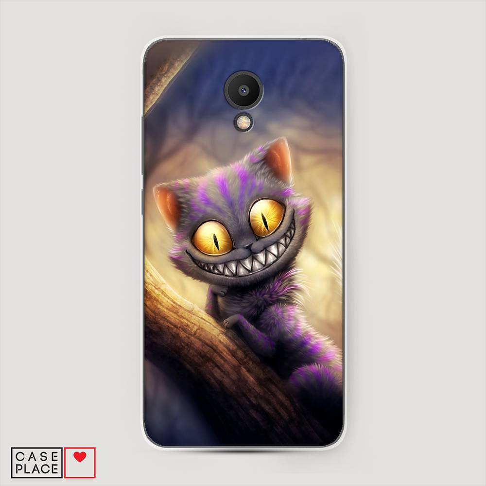 

Чехол Awog на Meizu M6S "Cheshire Cat", Фиолетовый;желтый, 72450-1