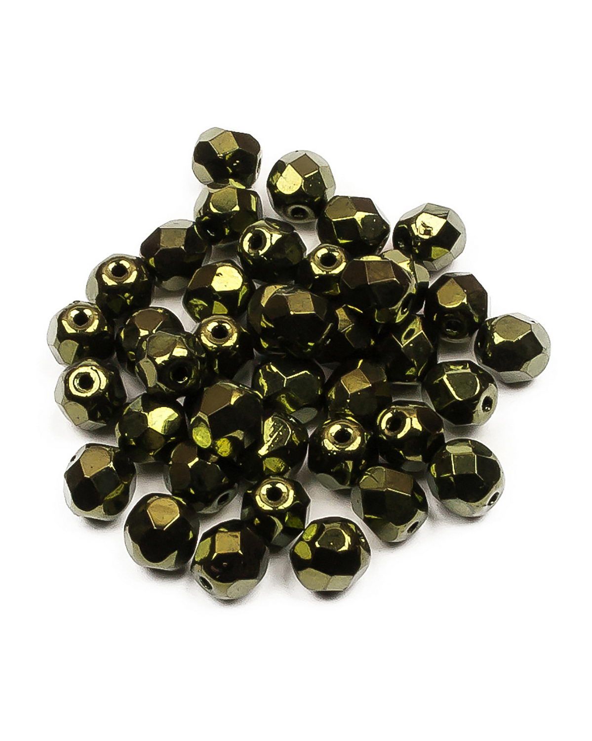 

Чешские бусины, Fire Polished Beads, ганеные, 6 мм, цвет: Jet Red Luster, 40шт, Красный, FP-6