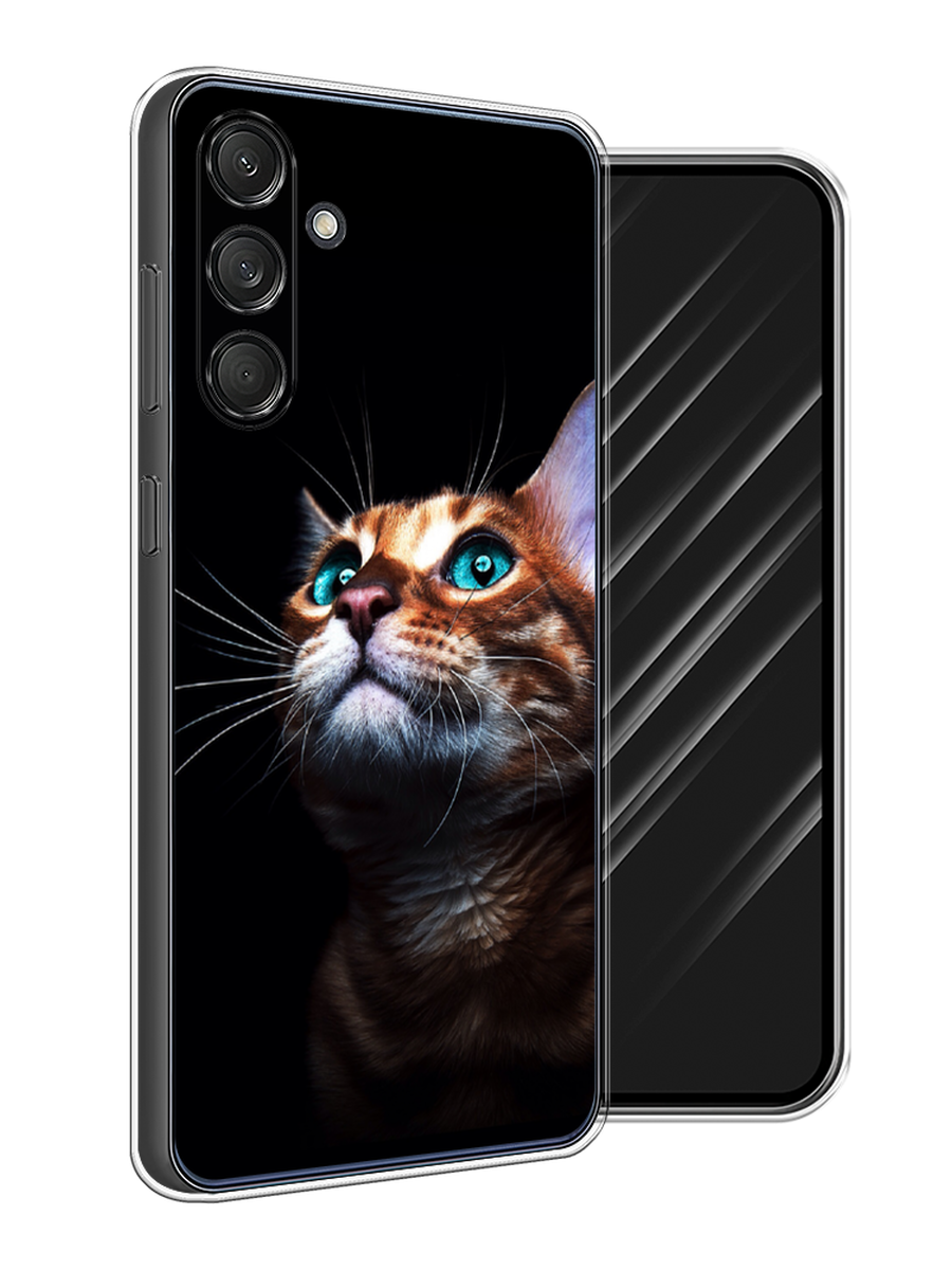

Чехол Awog на Samsung Galaxy M55 "Мечтательный кот", Коричневый, 2109650-1