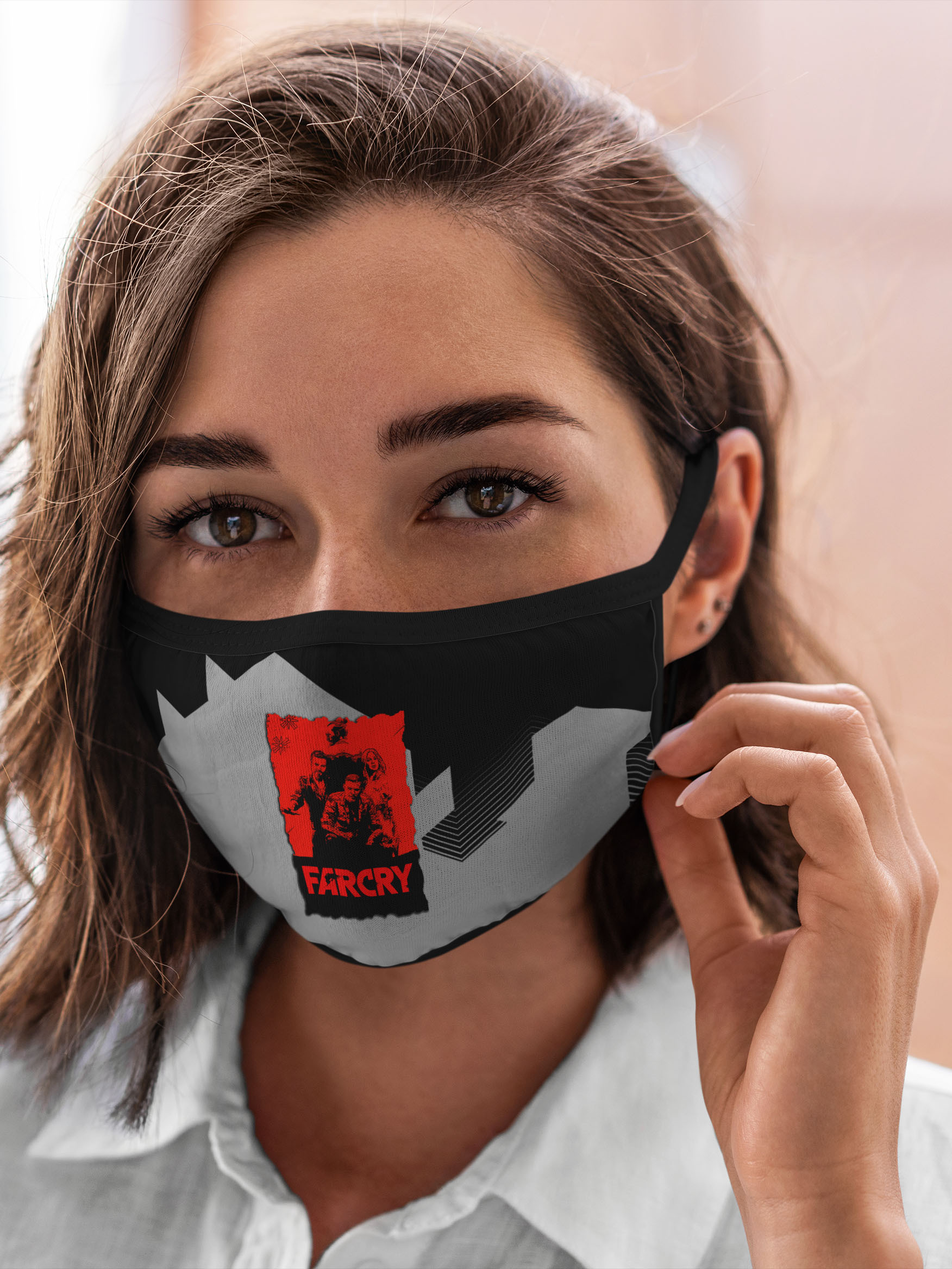 

Многоразовая маска унисекс Burnettie Far Cry Farcry, Разноцветный, Far Cry Farcry