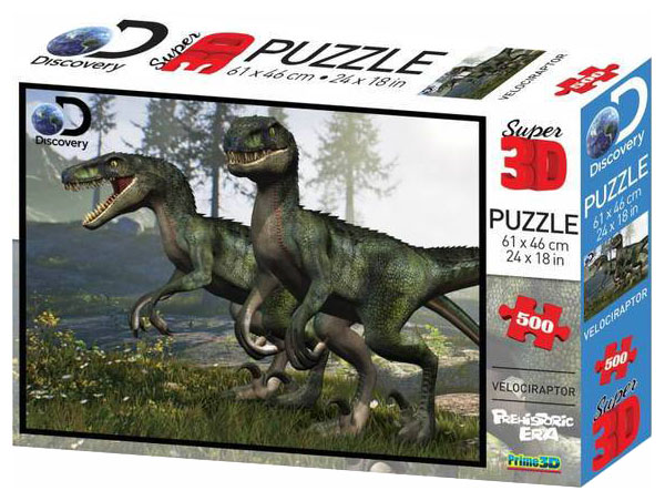 

Пазл Prime 3D динозавр 500 деталей