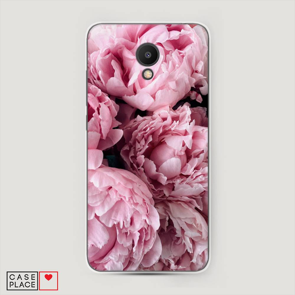 

Чехол Awog на Meizu M6S "Нежные пионы", Розовый;черный;белый, 72450-8
