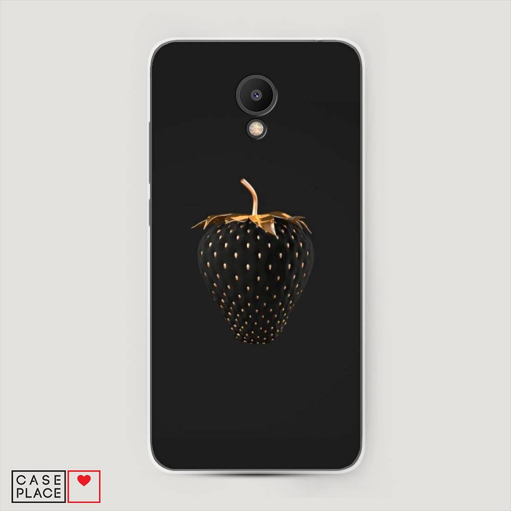 

Чехол Awog на Meizu M6S "Черно-золотая клубника", Черный;золотистый, 72450-10