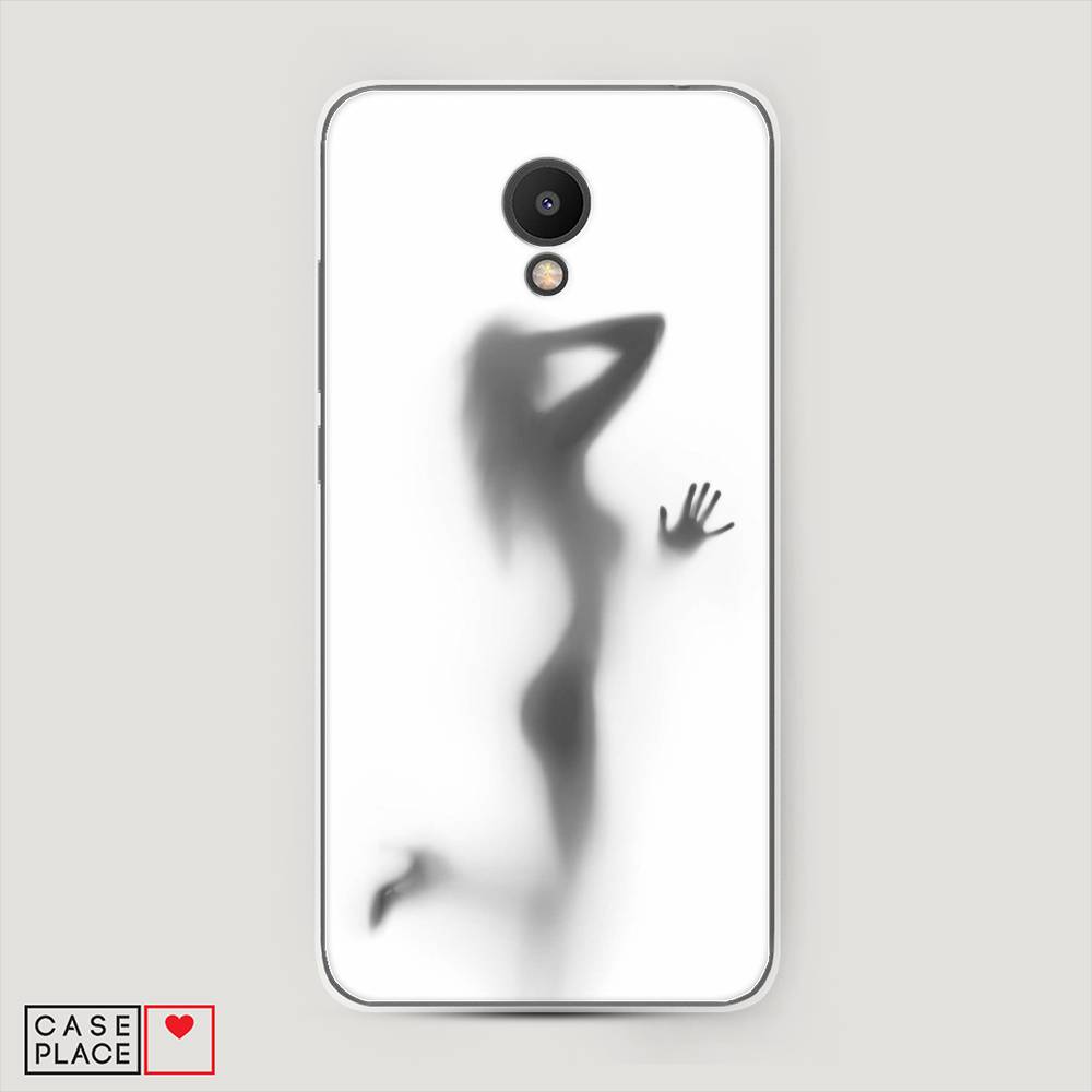 

Чехол Awog на Meizu M6S "Стекло в душе", Белый;серый;черный, 72450-7