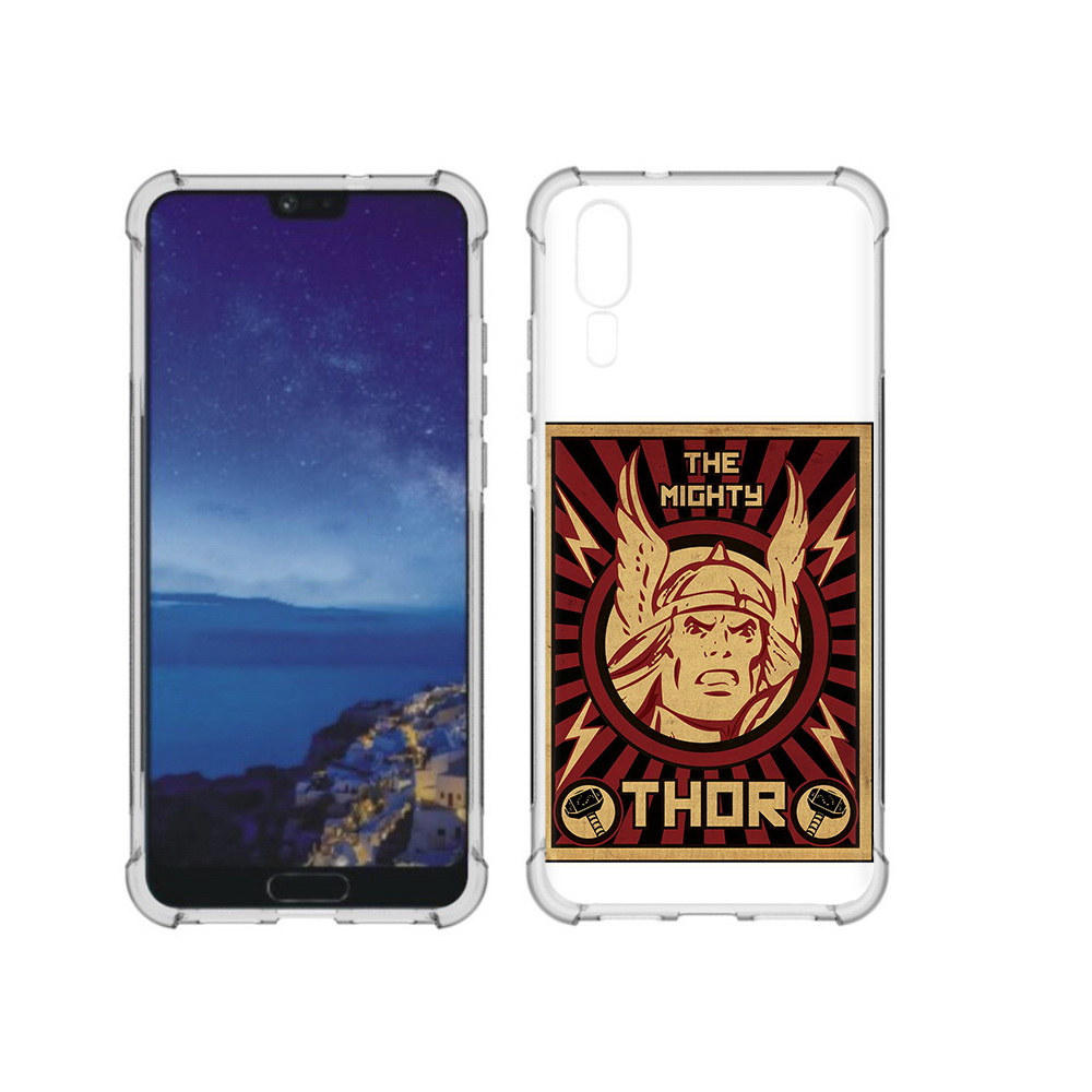 

Чехол MyPads Tocco для Huawei P20 тор лицо (PT108006.52.646), Прозрачный, Tocco