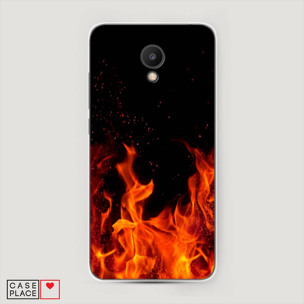 

Чехол Awog на Meizu M6S "Все в огне", Оранжевый;черный, 72450-4