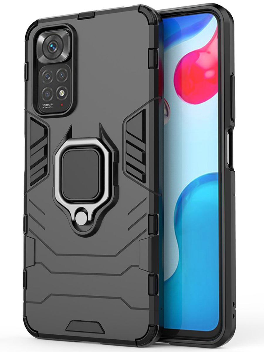 

Чехол Ring для смартфона Xiaomi Redmi Note 11/11S черный