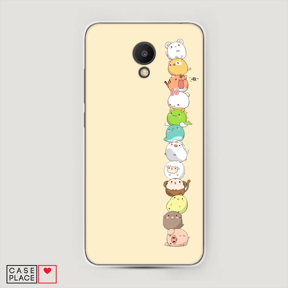 

Чехол Awog на Meizu M6S "Питомцы Чиби", Желтый, 72450-2