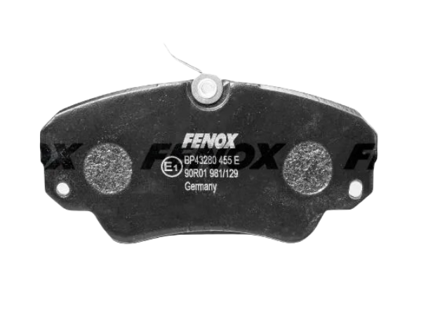 

Тормозные колодки FENOX дисковые BP43280