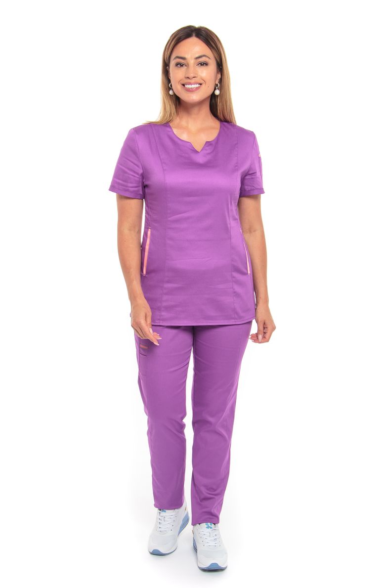 фото Костюм медицинский женский medicalwear инвитро 122 фиолетовый 44 ru