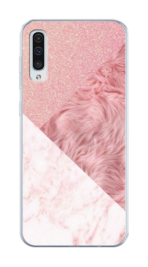 

Чехол Homey на Samsung Galaxy A50 "Текстурные треугольники", 27750-1