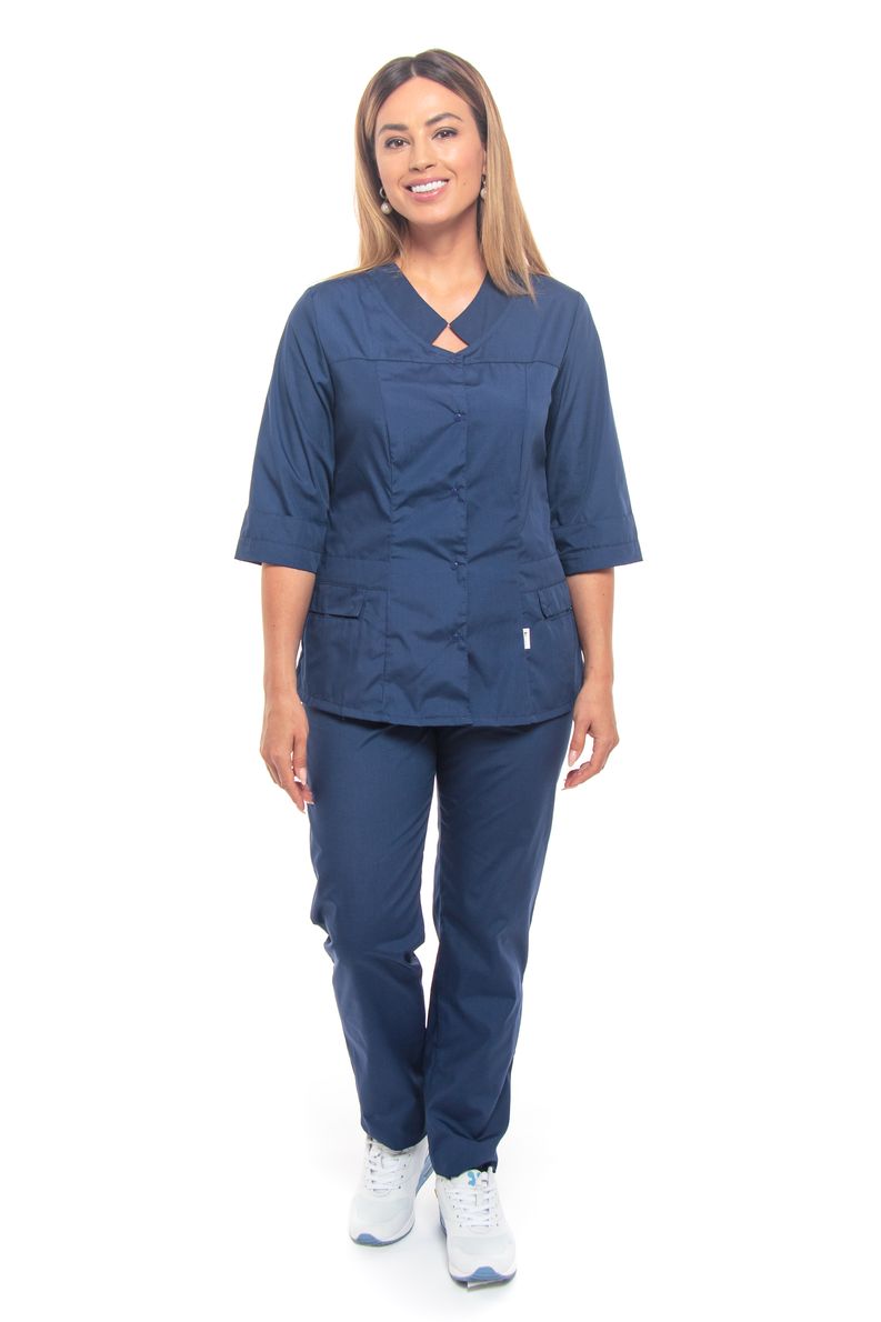 фото Костюм медицинский женский medicalwear милора 113 синий 44 ru