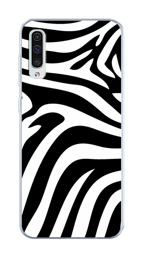 

Чехол Homey на Samsung Galaxy A50 "Полоски зебры", 27750-1
