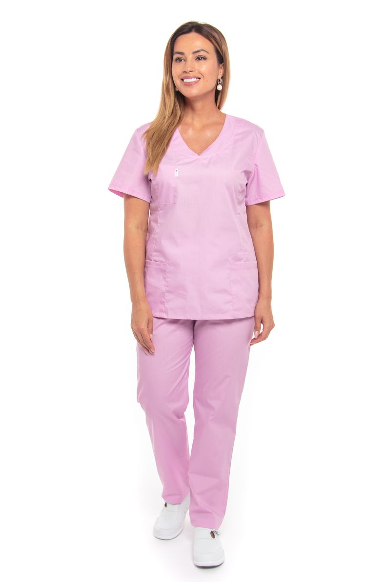 

Костюм медицинский женский MedicalWear Магнолия 102 фиолетовый 58 RU, Магнолия 102