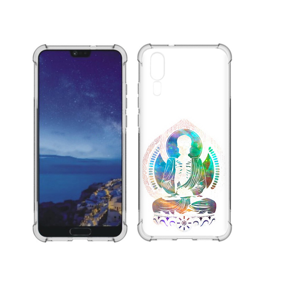 

Чехол MyPads Tocco для Huawei P20 умный скелет (PT108006.52.653), Прозрачный, Tocco