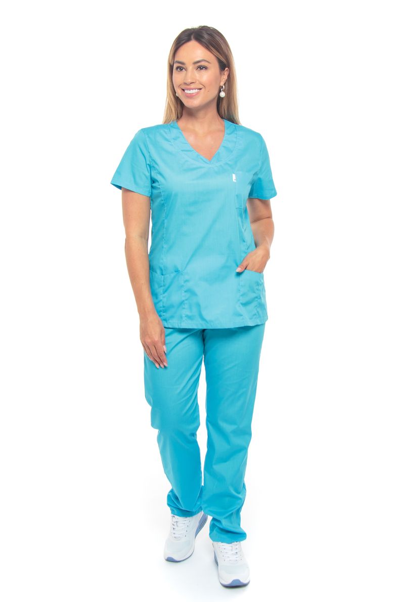 фото Костюм медицинский женский medicalwear магнолия 102 голубой 44 ru