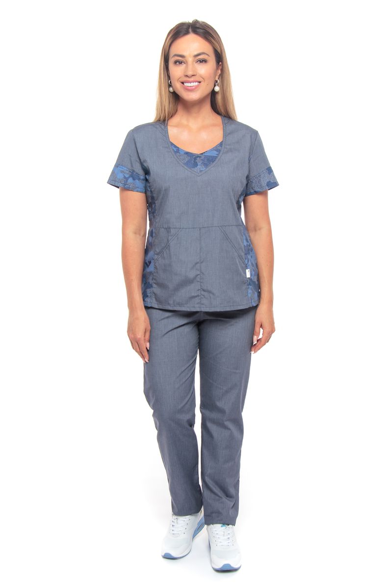 фото Костюм медицинский женский medicalwear киса 124 синий 44 ru