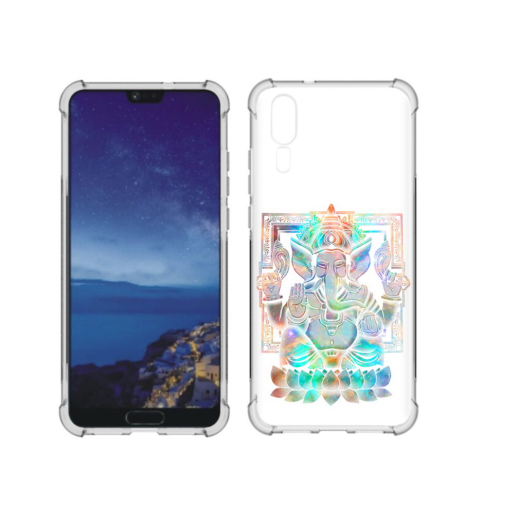 

Чехол MyPads Tocco для Huawei P20 умный слон (PT108006.52.654), Прозрачный, Tocco
