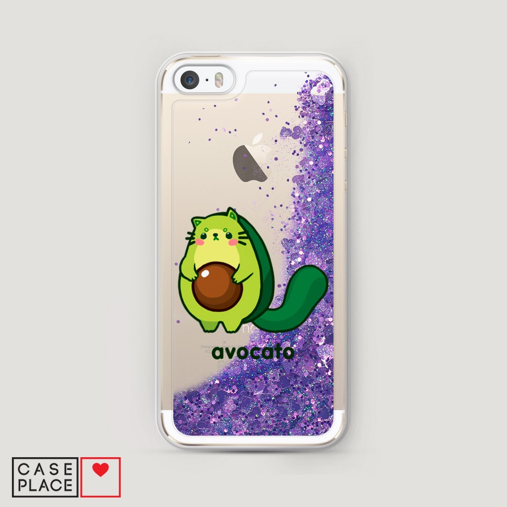 

Чехол Awog на Apple iPhone 5 / Айфон 5 "Avocato", Разноцветный, 10392-1