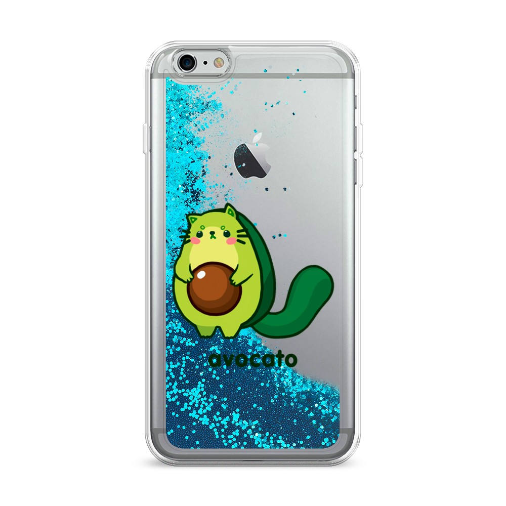 

Жидкий чехол с блестками "Avocato" на Apple iPhone 6 Plus, 10593-1