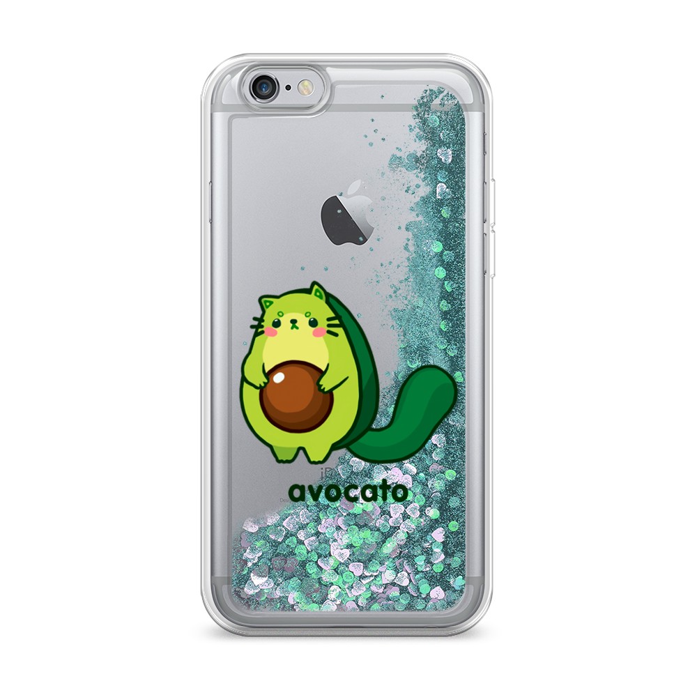 

Жидкий чехол с блестками "Avocato" на Apple iPhone 6S, 0104S95-1